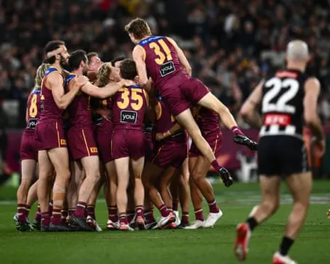The Lions Overpower The Magpies to Earn Grand Final Clash Against Geelong